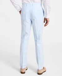 Bar Iii Men's Slim-Fit Linen Suit Pants