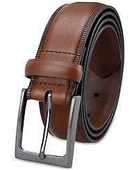 Alfani Men's Embossed Edge Belt, Created for Macy's