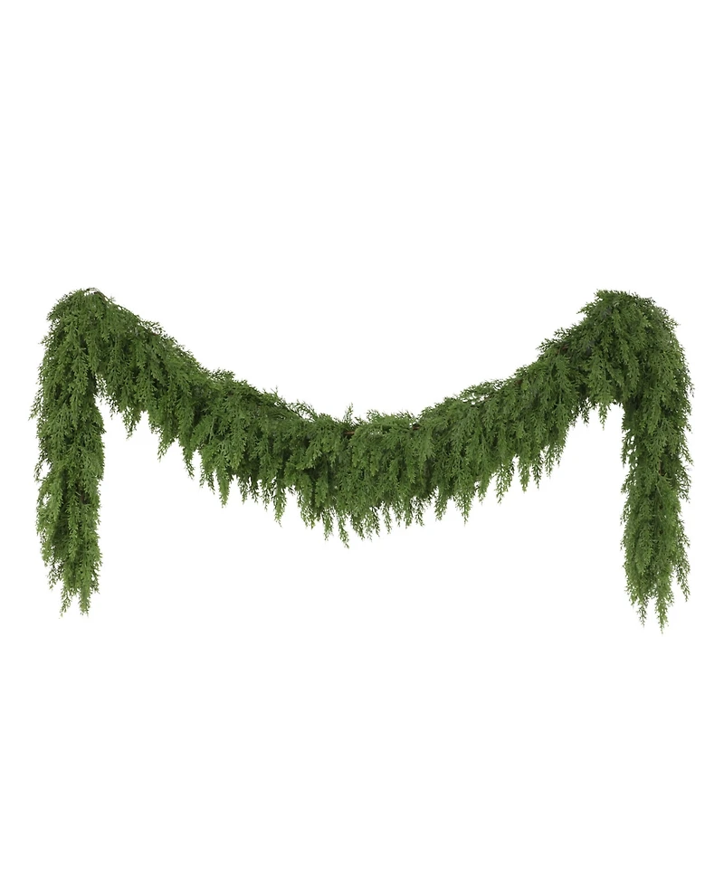 Puleo Artificial Garland 9 ft. x 10 Inch
