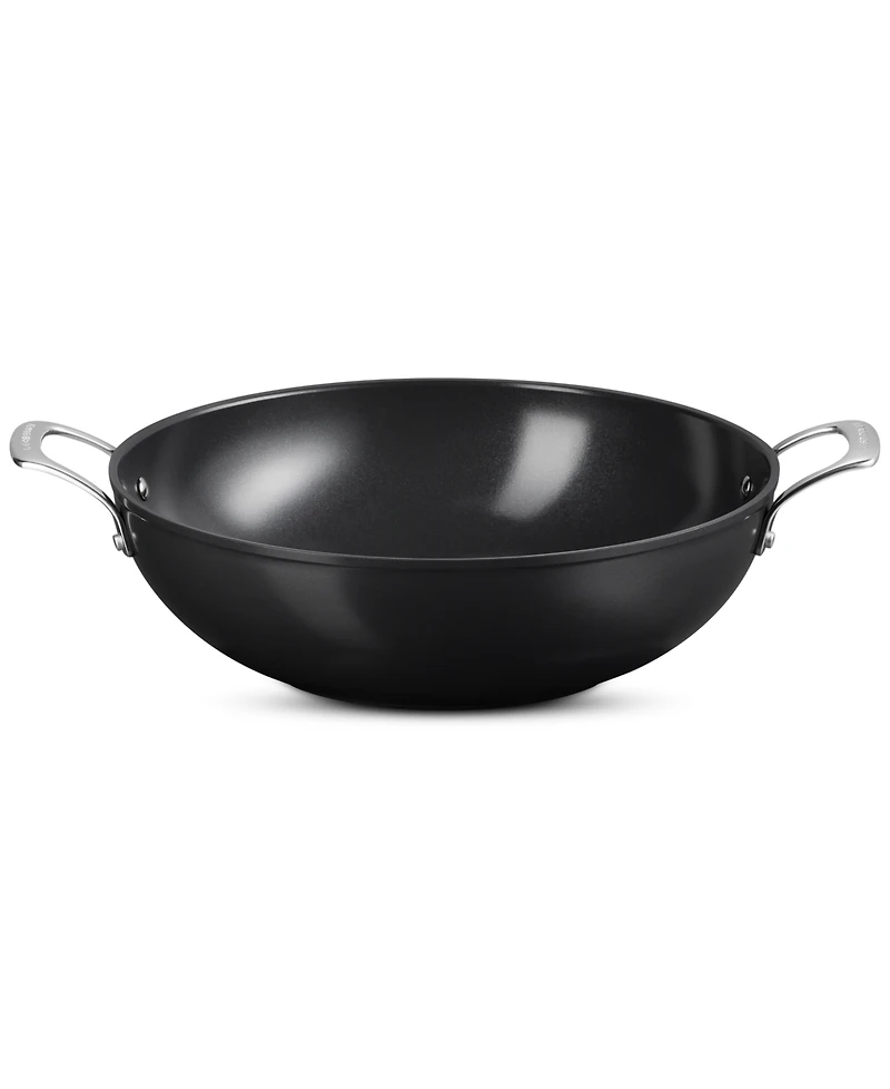 Le Creuset Essential Non-Stick Ceramic Wok, 6.3-Quarts