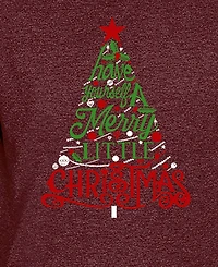 La Pop Art Men's Have Yourself a Merry Little Christmas Premium Blend Word T-Shirt