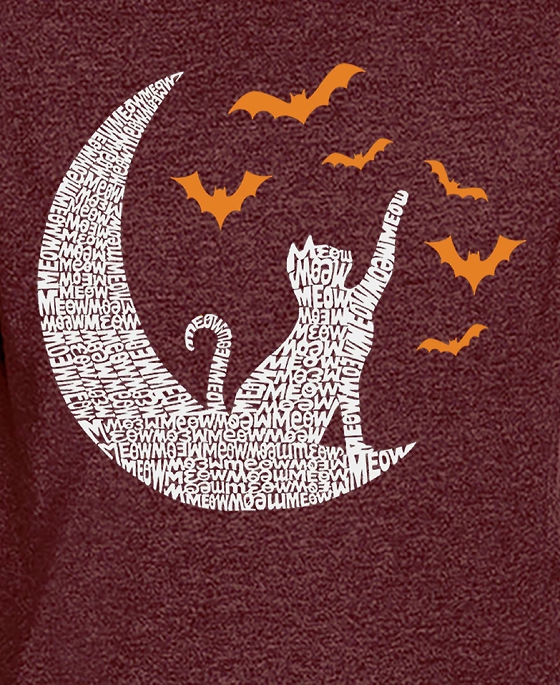 La Pop Art Men's Lunar Bats Premium Blend Word T-Shirt