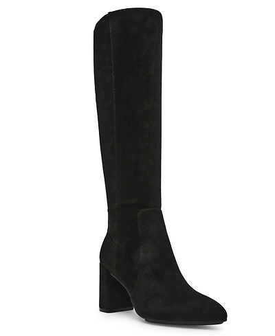 Anne Klein Women's Barnard Block Heel Knee High Dress Boots