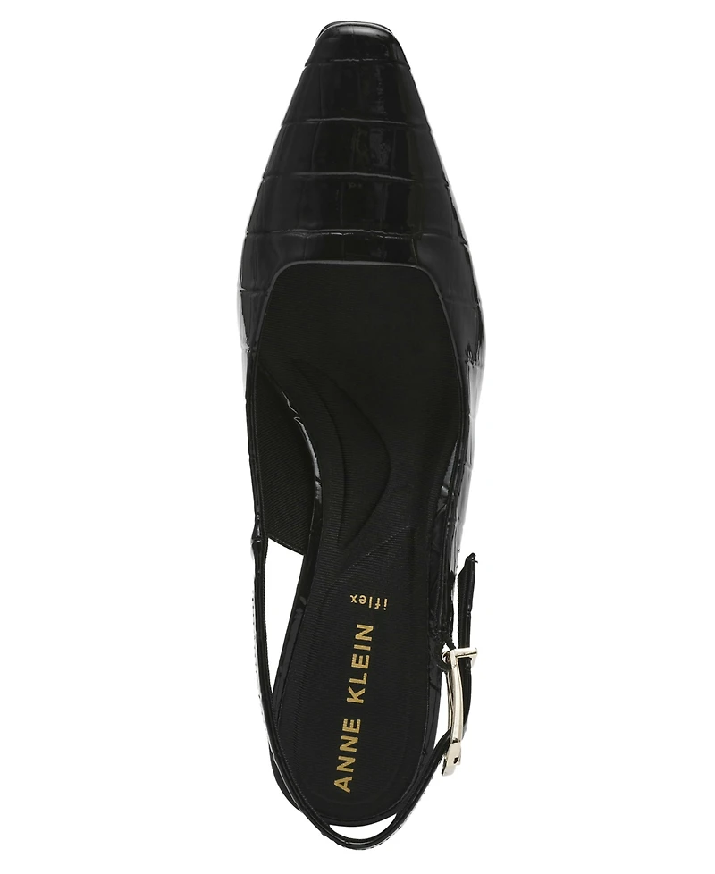 Anne Klein Women's Ritzy Snip Toe Slingback Pumps