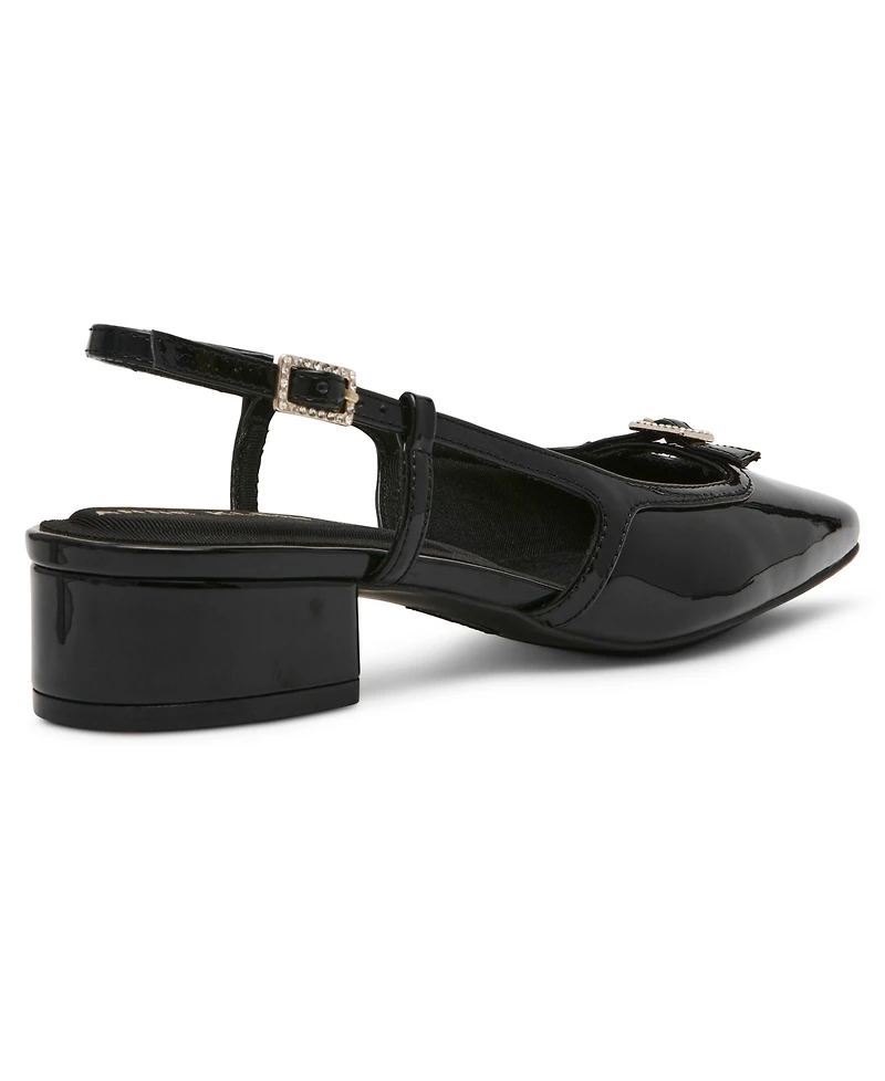 Anne Klein Women's Natalie Snip Toe Slingback Flats