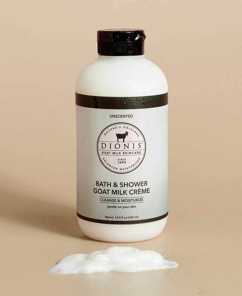 Dionis Unscented Goat Milk Bath Shower Creme 14.5 fl oz