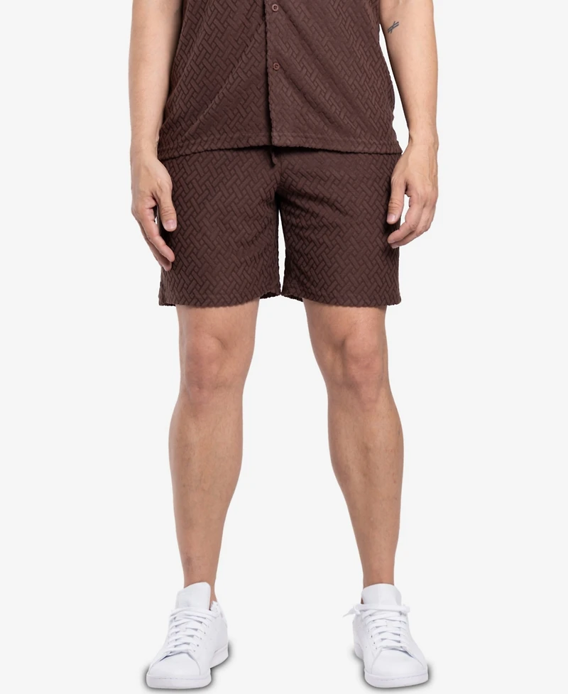 Spring + Mercer Men's 7.5-Inch Drawstring Terry Shorts