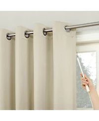 Preston Extra-Wide Blackout Grommet Sliding Patio Door Curtain Panel