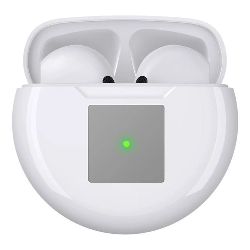 Ear-Buds- Bluetooth 5.2, Stereo/Noise Cancel, 30Hrs- Wireless Charging