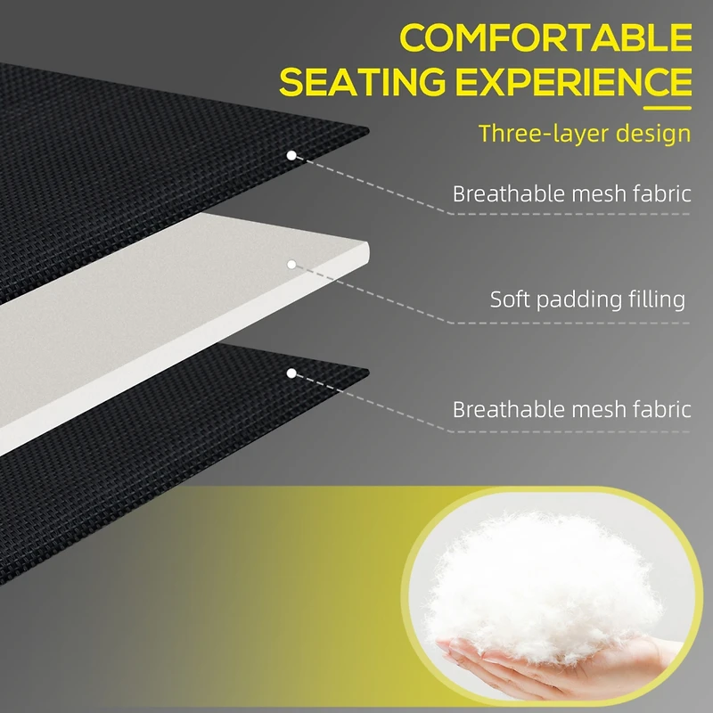 Folding Chaise Lounge with Adjustable Back, Reading Hole, Pocket & Headrest
