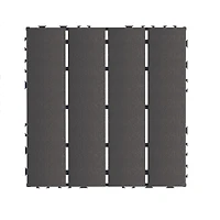 Simplie Fun 44-Pack Interlocking Deck Tiles, 12"x12" Waterproof Outdoor Tiles