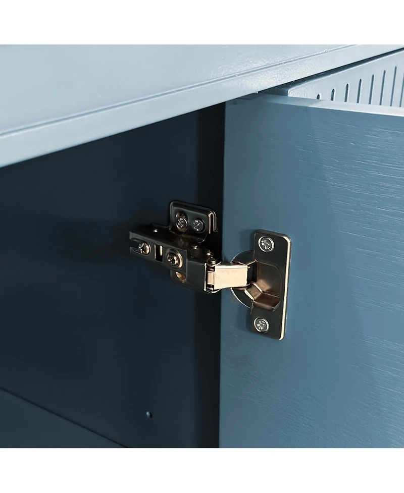 Streamdale 59.84" Large Cabinet for Various Rooms (Blue)