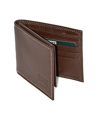 Roots Men's Leather Slim Wallet