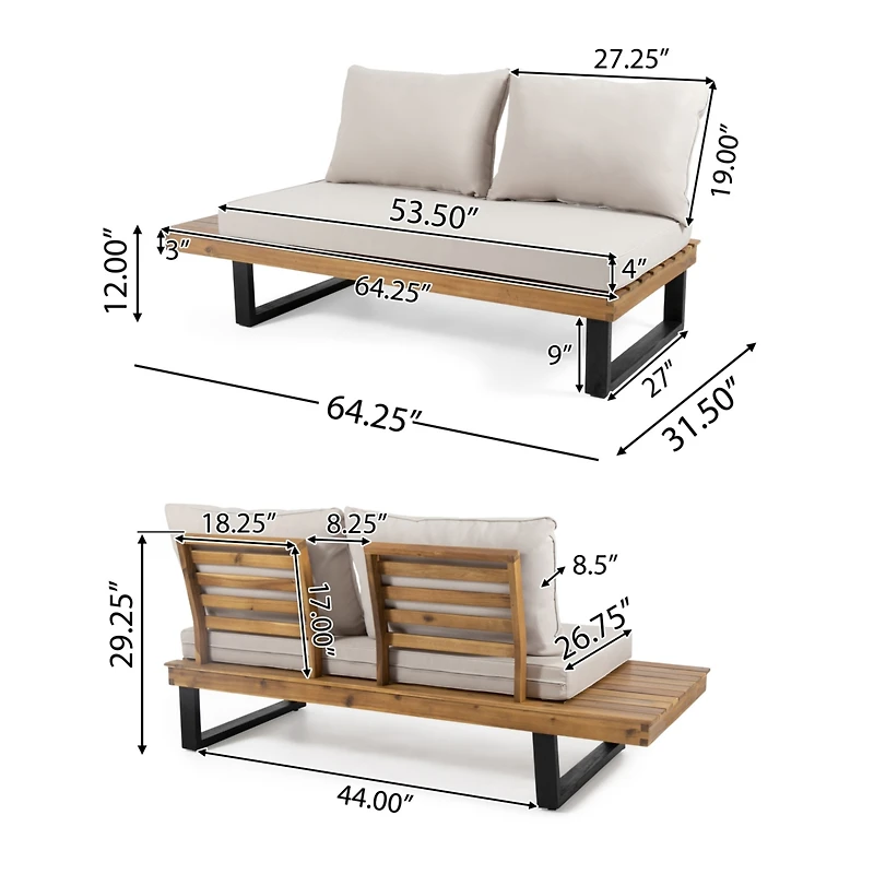 Streamdale Sebastian 2 Seater Sofa - Left Side