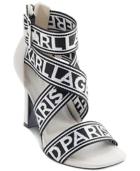 Karl Lagerfeld Paris Women's Careliz Strappy Sandals