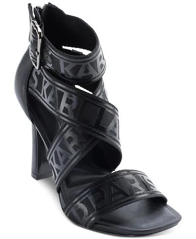 Karl Lagerfeld Paris Women's Careliz Strappy Sandals
