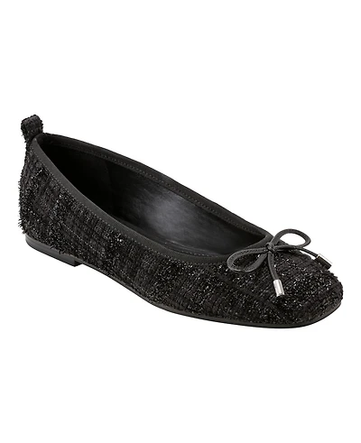 Marc Fisher Ltd Women's Ubet Slip-On Square Toe Dress Flats