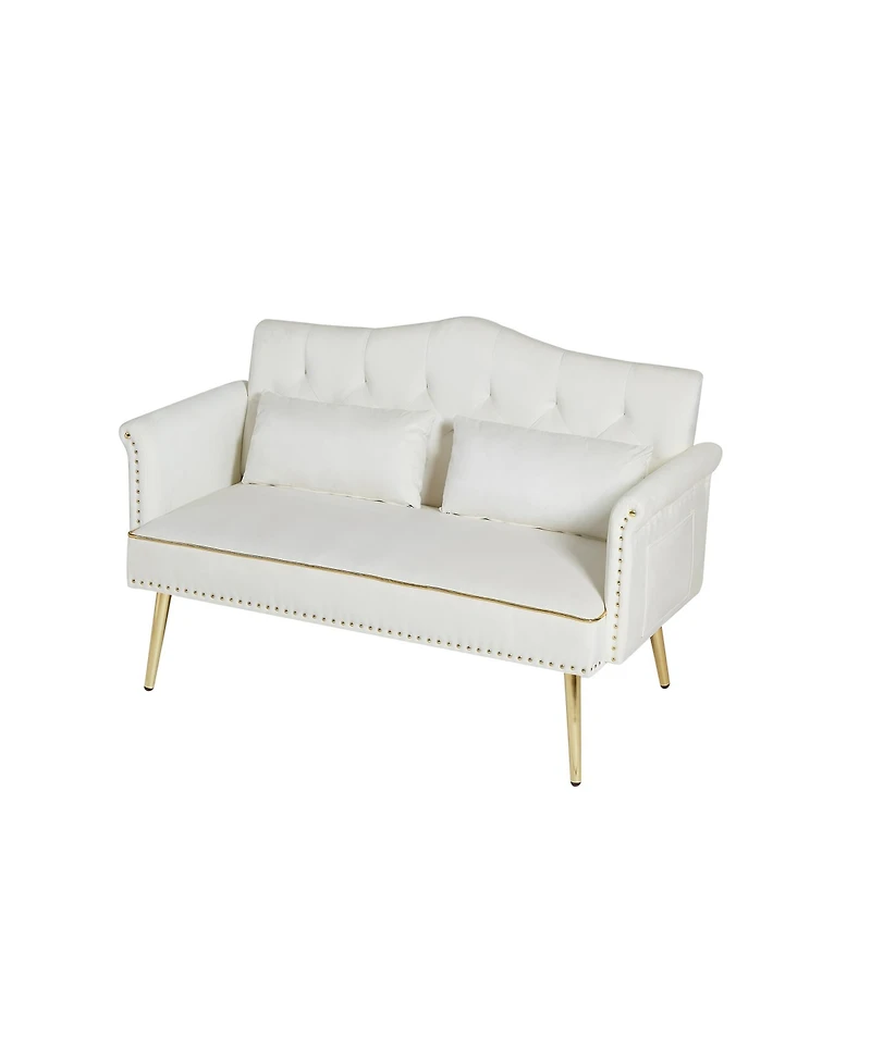 Streamdale Furniture Cream White 2 Seater Sofa