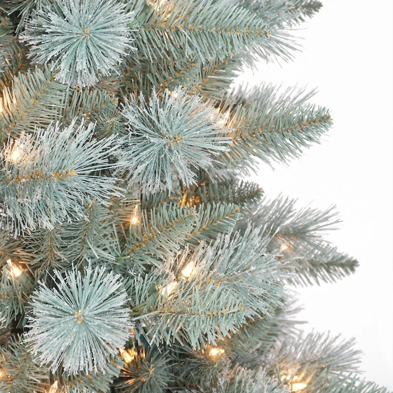 Puleo 7.5-ft. Stratford Pine Tree with 500 Clear Lights & Stand