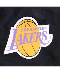 Mitchell & Ness Men's Black Los Angeles Lakers Team Essentials Nylon Shorts
