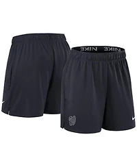 Nike Women's Navy Washington Nationals Authentic Collection Knit Shorts