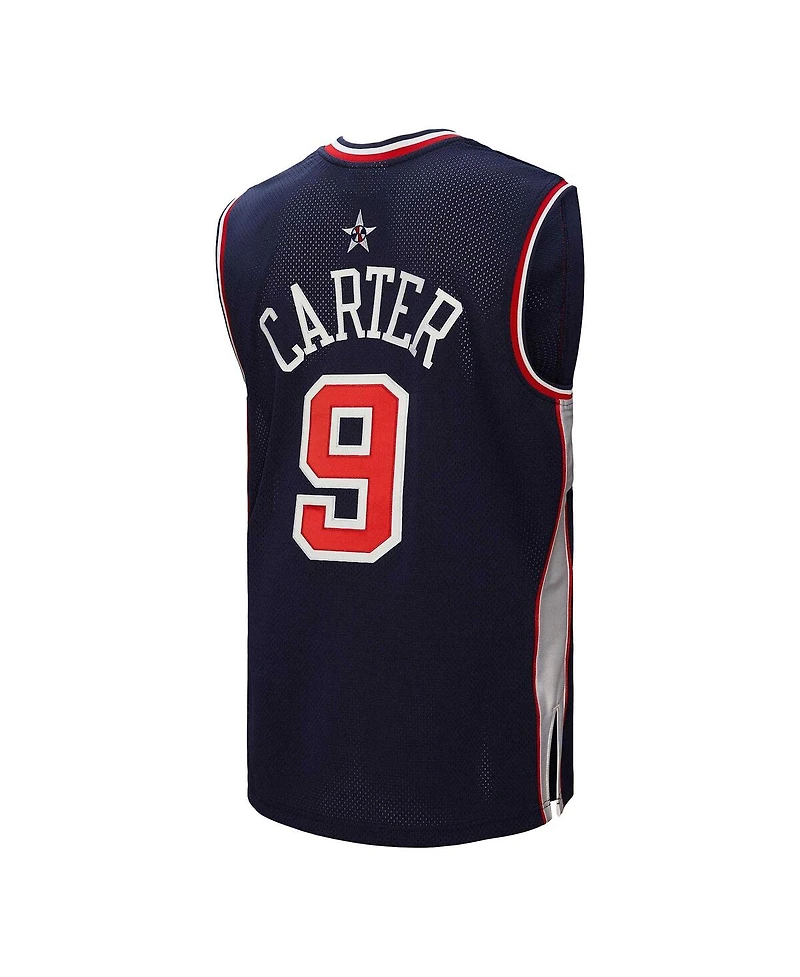Mitchell & Ness Men's Vince Carter Navy Usa Basketball 2000 Authentic Jersey
