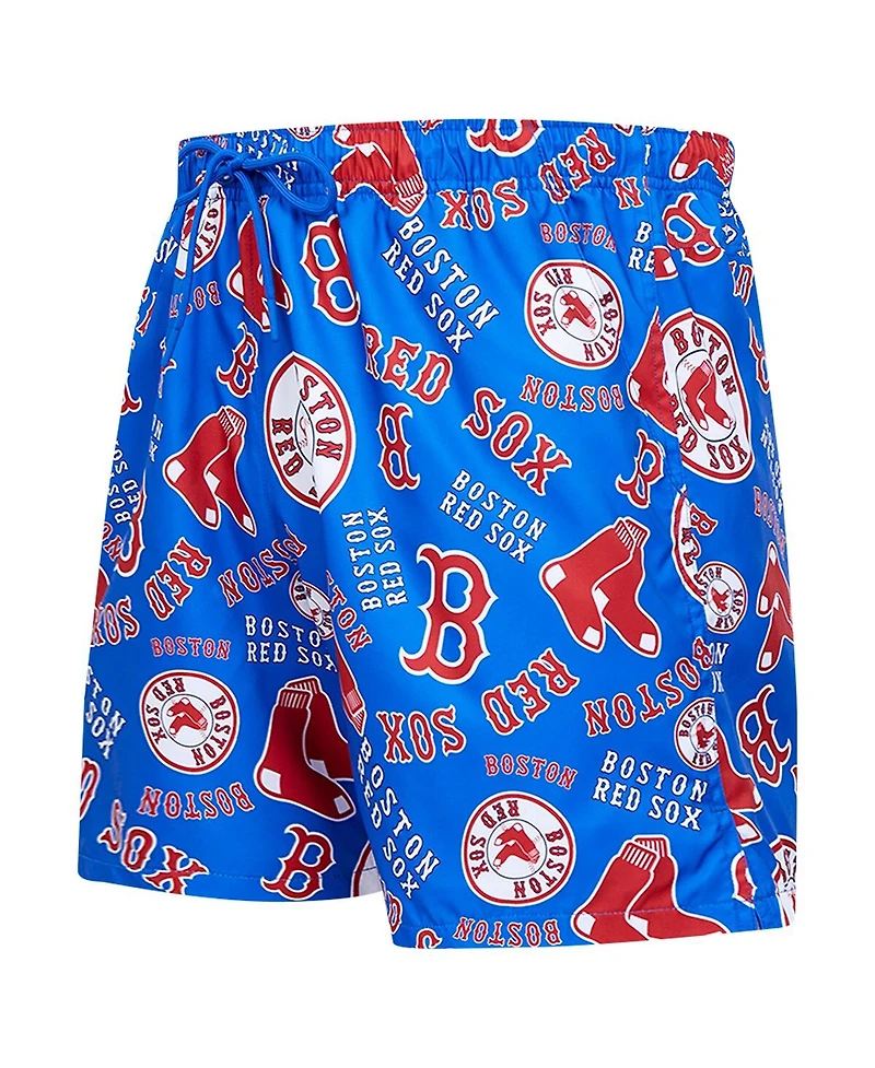 Pro Standard Men's Navy Boston Red Sox Toss Logo Woven Shorts