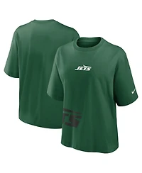 Nike Women's Green New York Jets Boxy T-Shirt