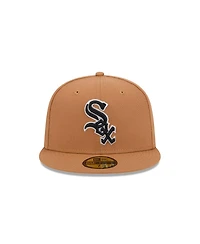 New Era Men's Brown Chicago White Sox Color Pack 59FIFTY Fitted Hat