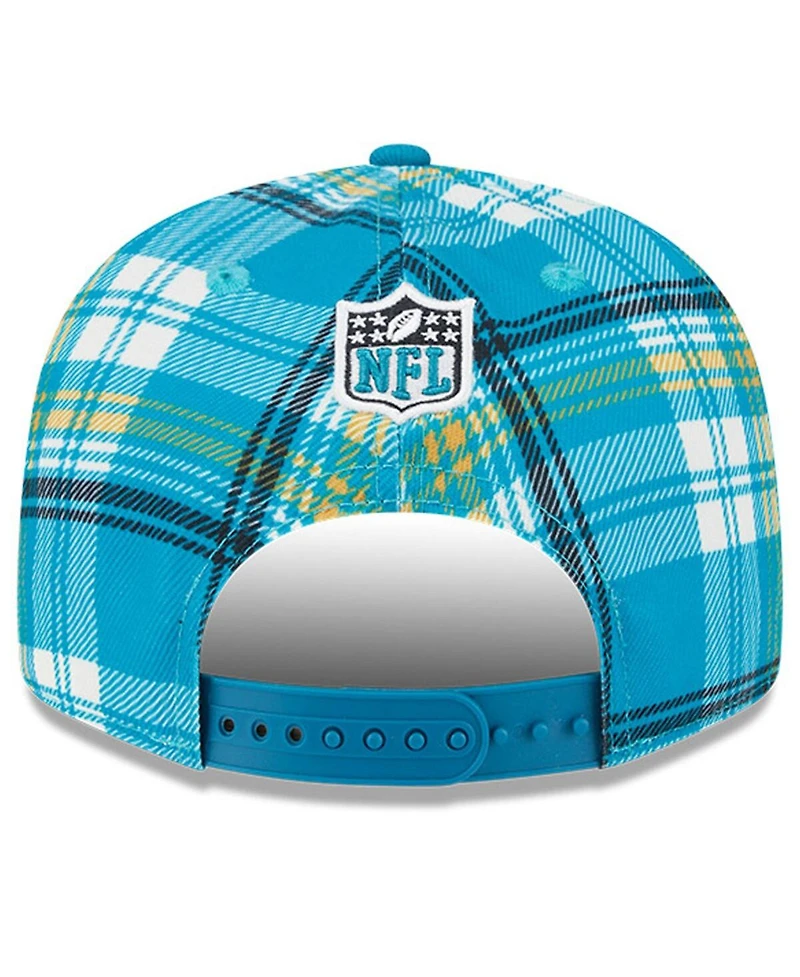 New Era Men's Teal Jacksonville Jaguars 2024 Sideline Statement 9FIFTY Snapback Hat