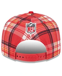 New Era Men's Red Kansas City Chiefs 2024 Sideline Statement 9FIFTY Snapback Hat
