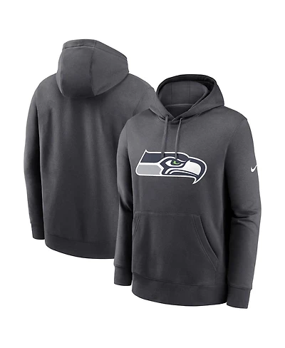 Nike Men's Seattle Seahawks Club Logo Pullover Hoodie