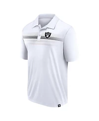 Fanatics Men's White Las Vegas Raiders Big Tall Sublimated Polo