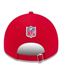 New Era Men's Scarlet San Francisco 49ers 2024 Sideline 9TWENTY Adjustable Hat