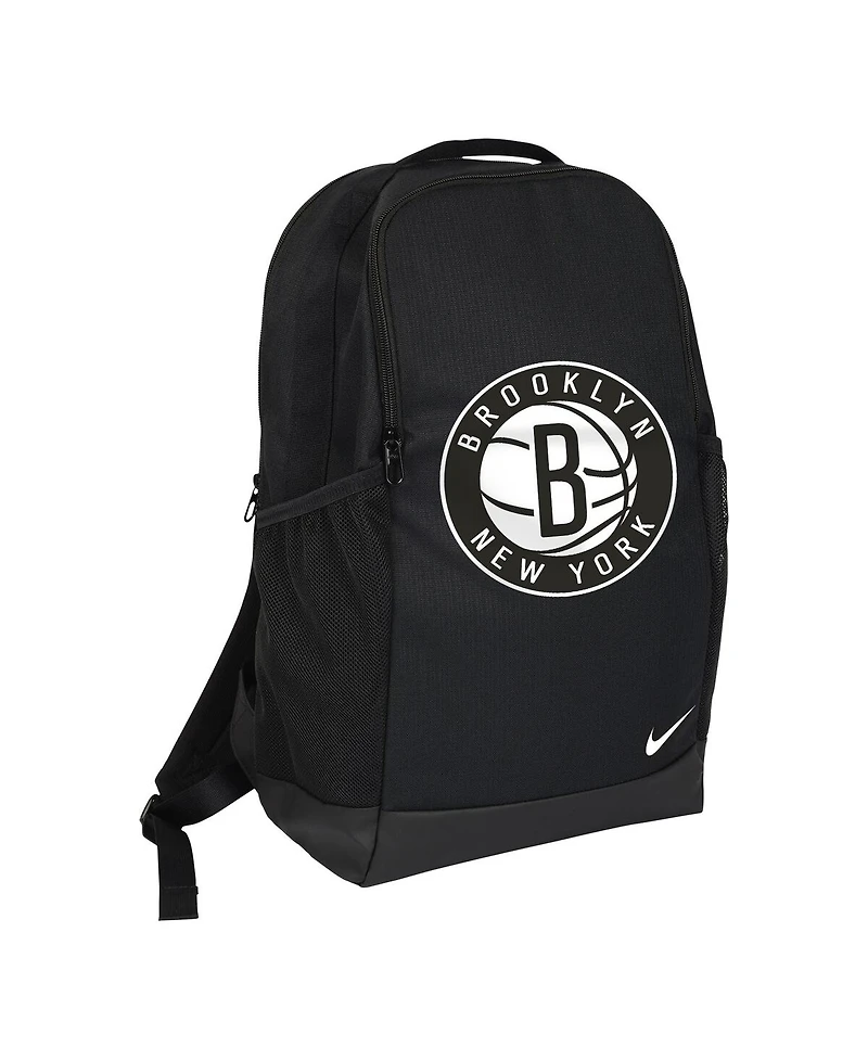 Nike Black Brooklyn Nets Brasilia Backpack