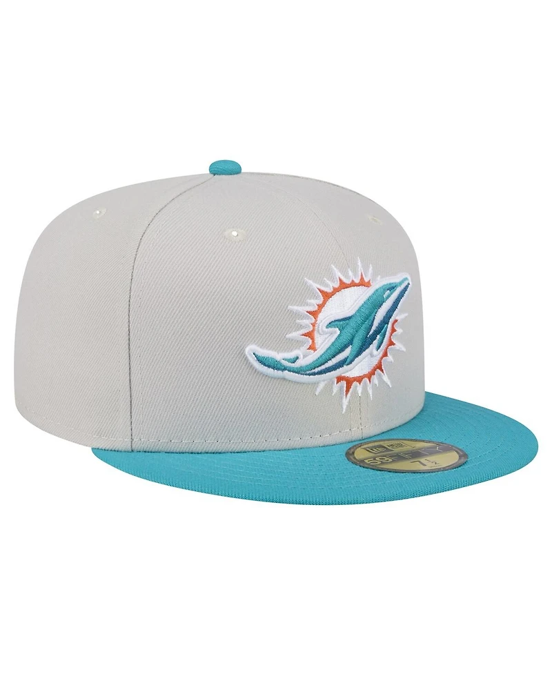 New Era Men's Miami Dolphins Stoney 59FIFTY Fitted Hat