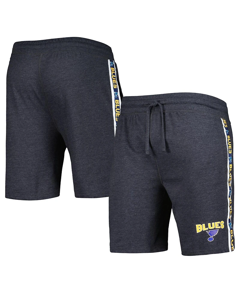 Concepts Sport Men's Charcoal St. Louis Blues Team Stripe Shorts
