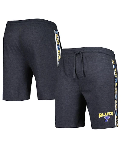 Concepts Sport Men's Charcoal St. Louis Blues Team Stripe Shorts