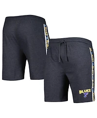 Concepts Sport Men's Charcoal St. Louis Blues Team Stripe Shorts
