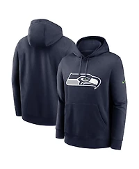 Nike Men's Seattle Seahawks Club Logo Pullover Hoodie