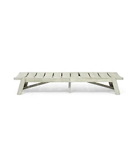 Streamdale Acacia Wood Chaise Lounge Set (Set Of 2)