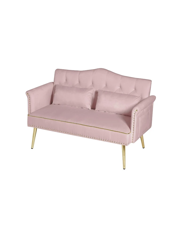 Streamdale Furniture Pink 2 Seater Sofa