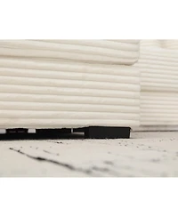 Streamdale Furniture Oversized Velvet L-Shaped Corner Sofa with Pillows