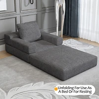 Streamdale Convertible Single Sofa Bed for Living Spaces
