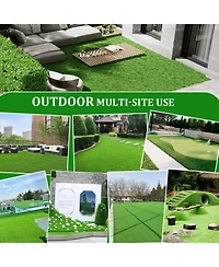 Simplie Fun 3FTx5FT Artificial Grass Decor Rug