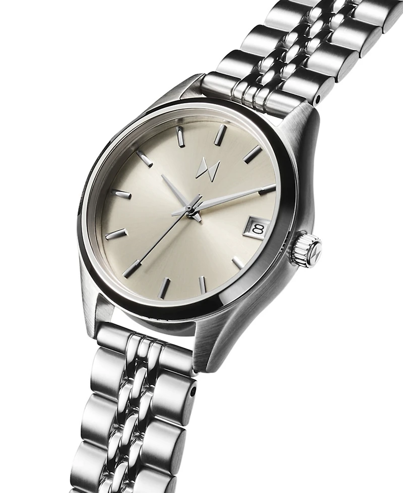 Mvmt Women's Silver Stainless Steel Watch 30mm