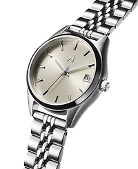 Mvmt Women's Silver Stainless Steel Watch 30mm