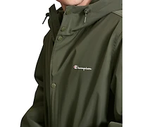 Champion Men's Hooded Stadium Jacket with Fleece Lining