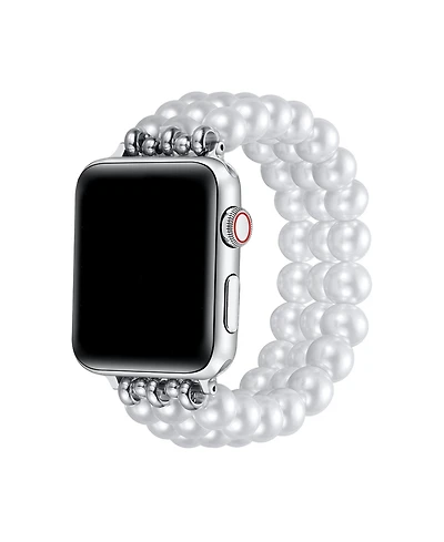 Posh Tech Violet Faux Cultivated Pearl Band for Apple Watch 44,45,46,49mm