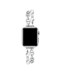 Posh Tech Luna Faux Pearl Band for Apple Watch 44,45,46,49mm